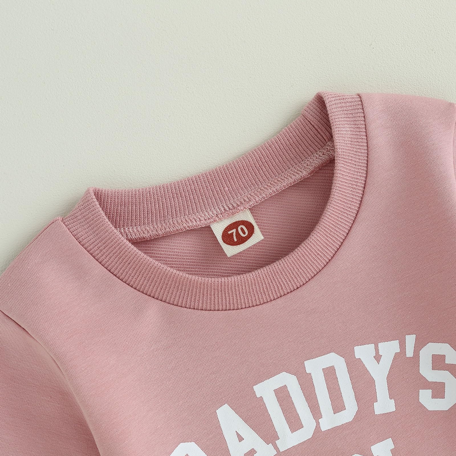 Ropa de bebé para niña, sudadera de manga larga para papá y niña, pantalones deportivos elásticos, traje de otoño e invierno