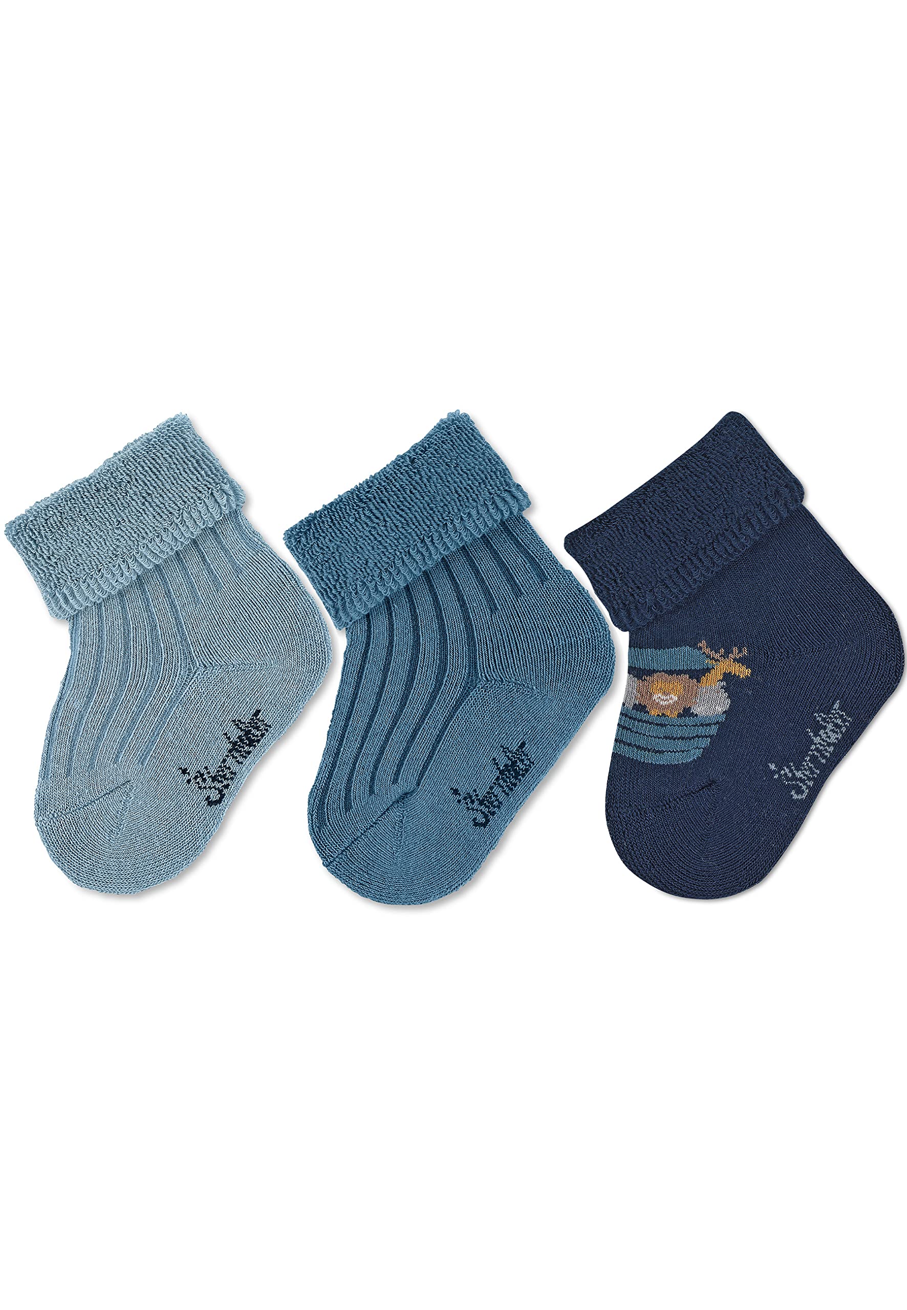 Sterntaler Baby Jungen Baby Socken Baby-Socke 3er Pack Arche