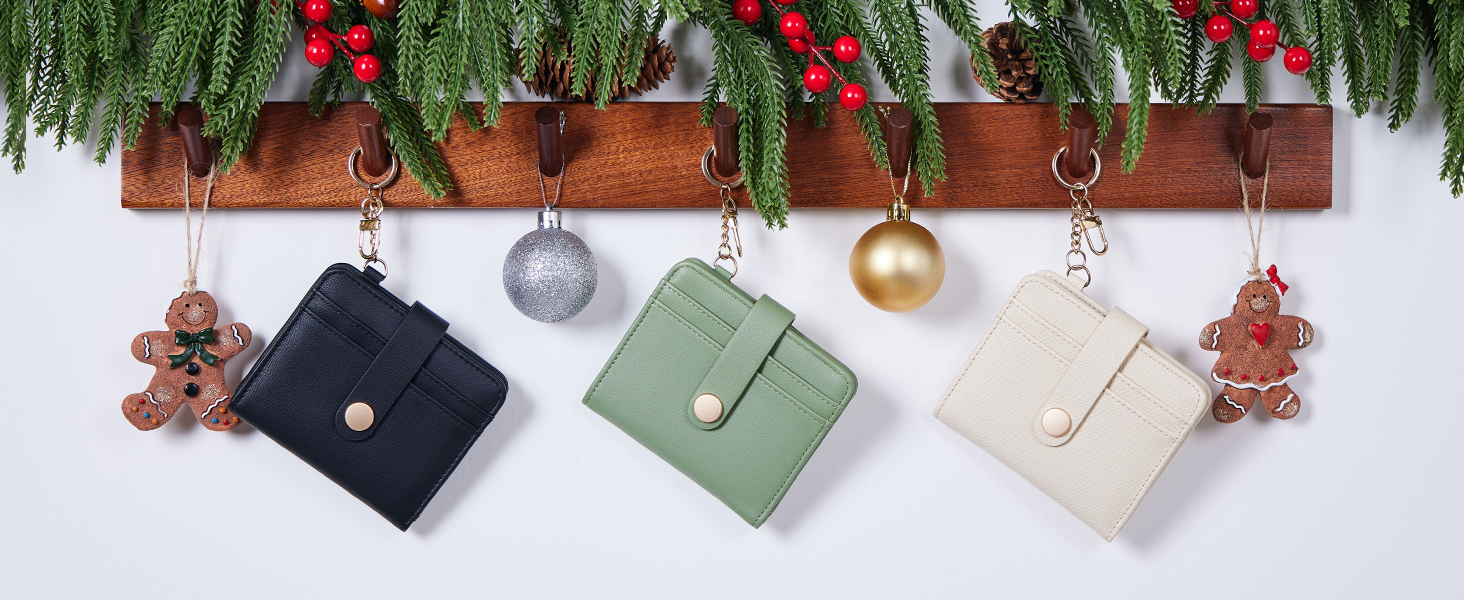 Amazon.com: POIUGOYA Slim Wallet for Women,RFID Blocking Bifold