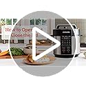 COSORI Pressure Cooker 6QT, Stainless Steel, 9-in-1 Multi Cooker, 12 Safety Features, Ceramic Inner Pot, Rice, Slow Cook, Sous Vide, Saute, 1100W
