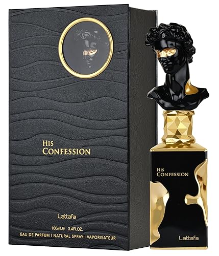 Miniatura 2 de Lattafa His Confession for Men Eau de Parfum en aerosol, 3.4 onzas  3.4 fl oz
