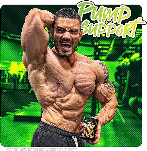 Miniatura 5 de Rule 1 R1 Roar, Limón Limón  9.52 oz  Polvo de pre-entrenamiento  con creatina, beta-alanina, citrulina, electrolitos y cafeína  30 porciones