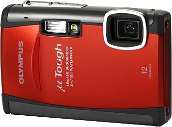 Amazon | OLYMPUS 防水デジタルカメラ μ TOUGH 6010 レッド μTOUGH