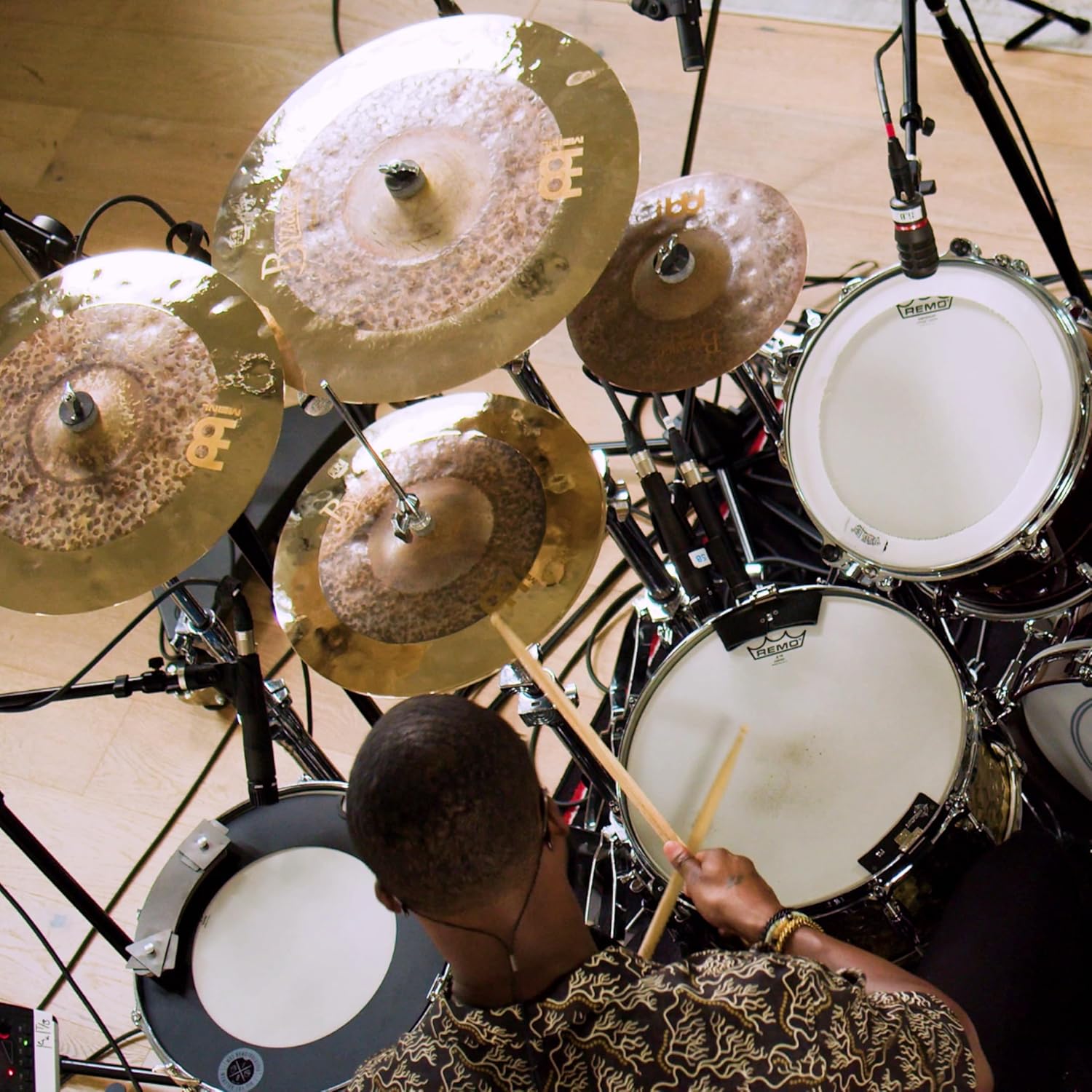 Byzance 15" Dual Hihats, Pair — MADE IN TURKEY — Hand Hammered B20 Bronze, 2-YEAR WARRANTY