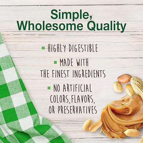 Miniatura 4 de Nylabone Healthy Edibles - Premios para perro para masticar, todo natural, larga duración sabor a mantequilla de maní (Peanut Butter) 1 unidad