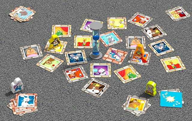 Foto 6 de 6 de HABA 306426 - Rhino Hero - Missing Match, Juego Infantil de Mesa de atención. Más 4 años