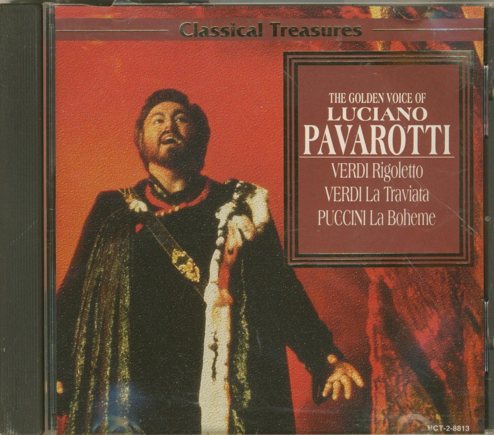 Golden Voice of [Audio CD] Pavarotti, Luciano and Giacomo Puccini