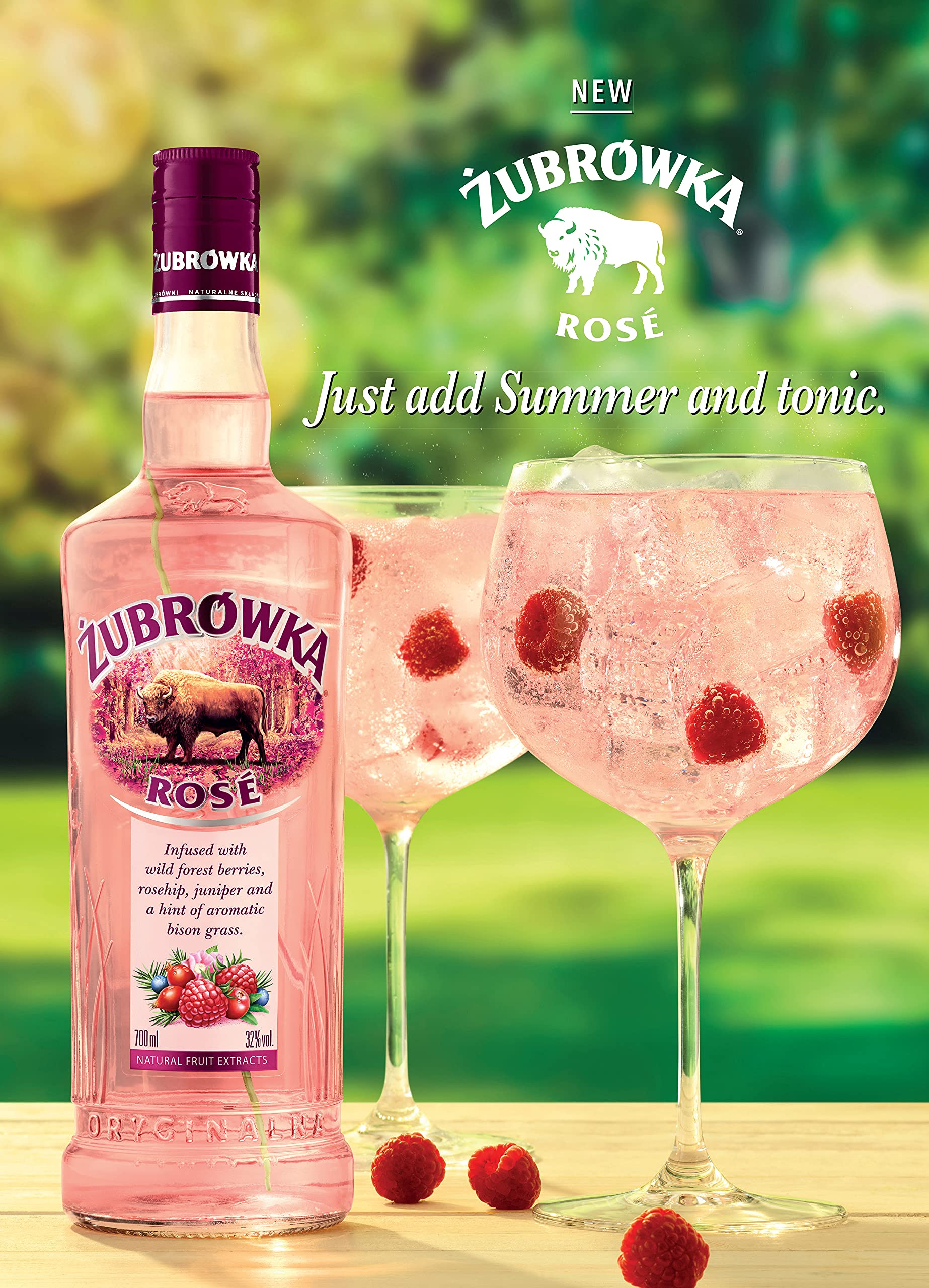 Amazon.co.jp: 【ロゼ色のズブロッカ】ズブロッカ バイソンロゼ 32度