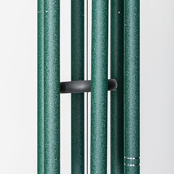 Arabesque by Wind River - 36 inch Emerald Wind Chime for Patio, Backyard, Garden, and Outdoor decor (Aluminum Chime) Made in the USA