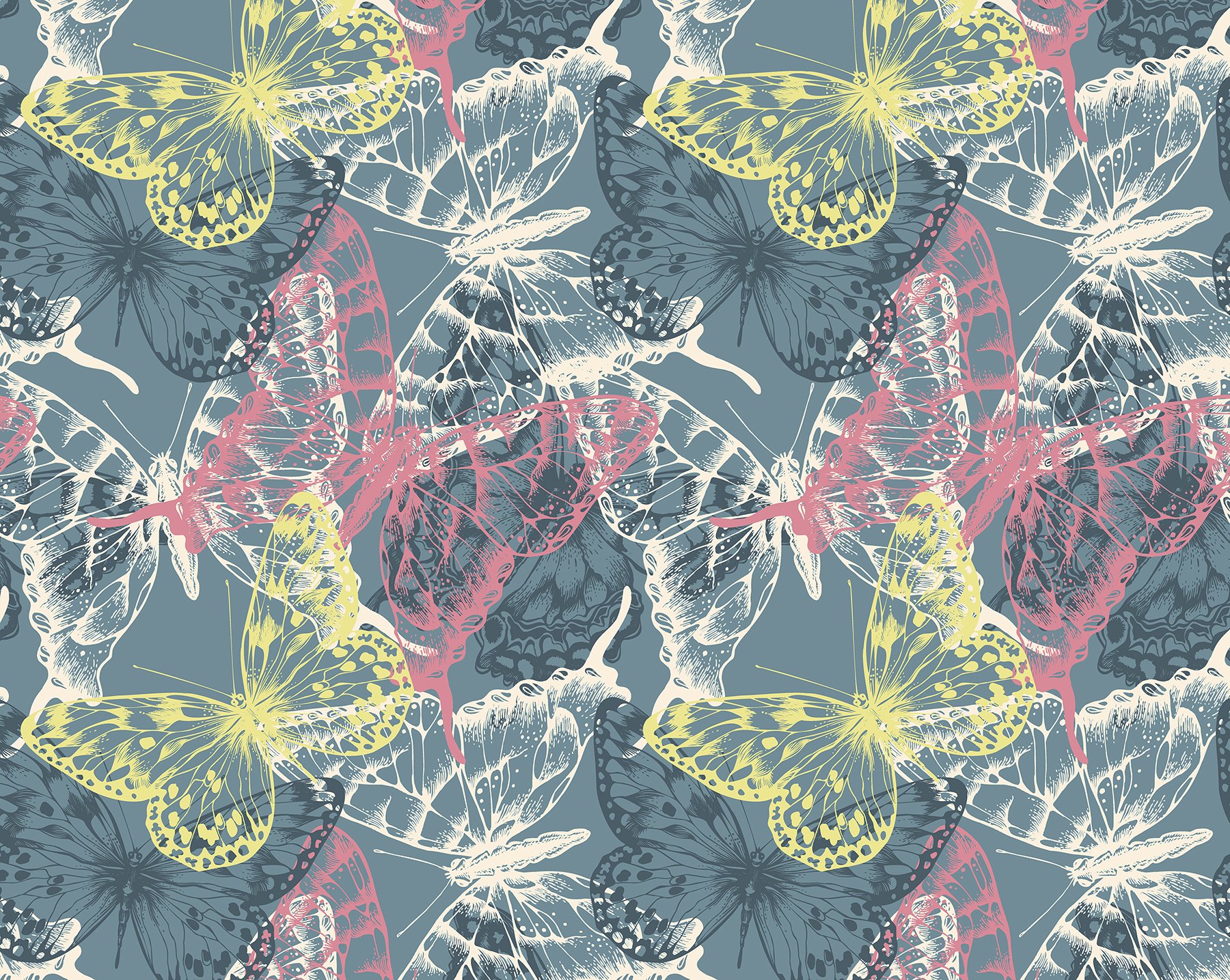 Flutter Toile Murale Papier pour transformer un mur blanc terne