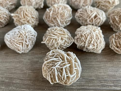 Miniatura 4 de GAF TREASURES Cristales de rosa del desierto crudos al por mayor, piedra natural de rosa del desierto, cristales naturales de rosa del desierto,