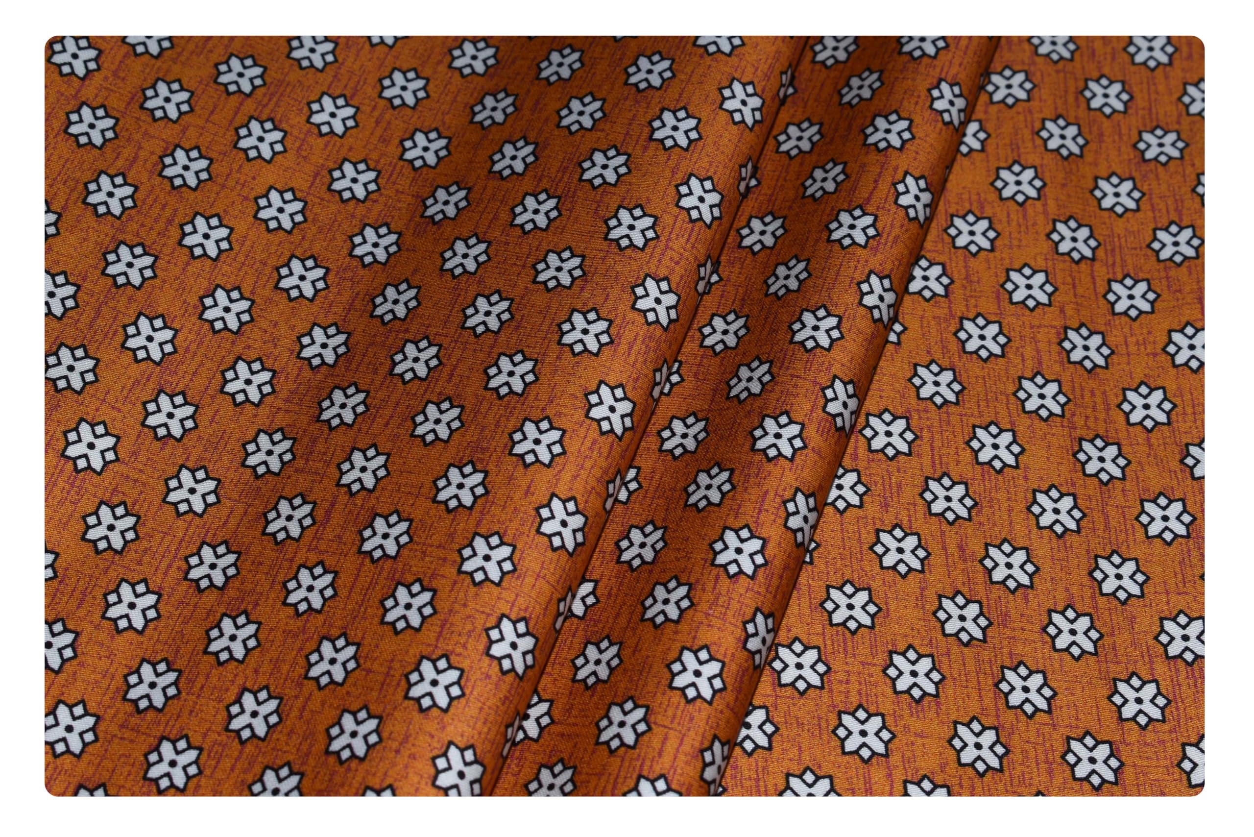 arvind Men's Pure Cotton Digital Printed Unstitched Shirt Fabric (DG28H4, Free Size) (Orange)-picture-26