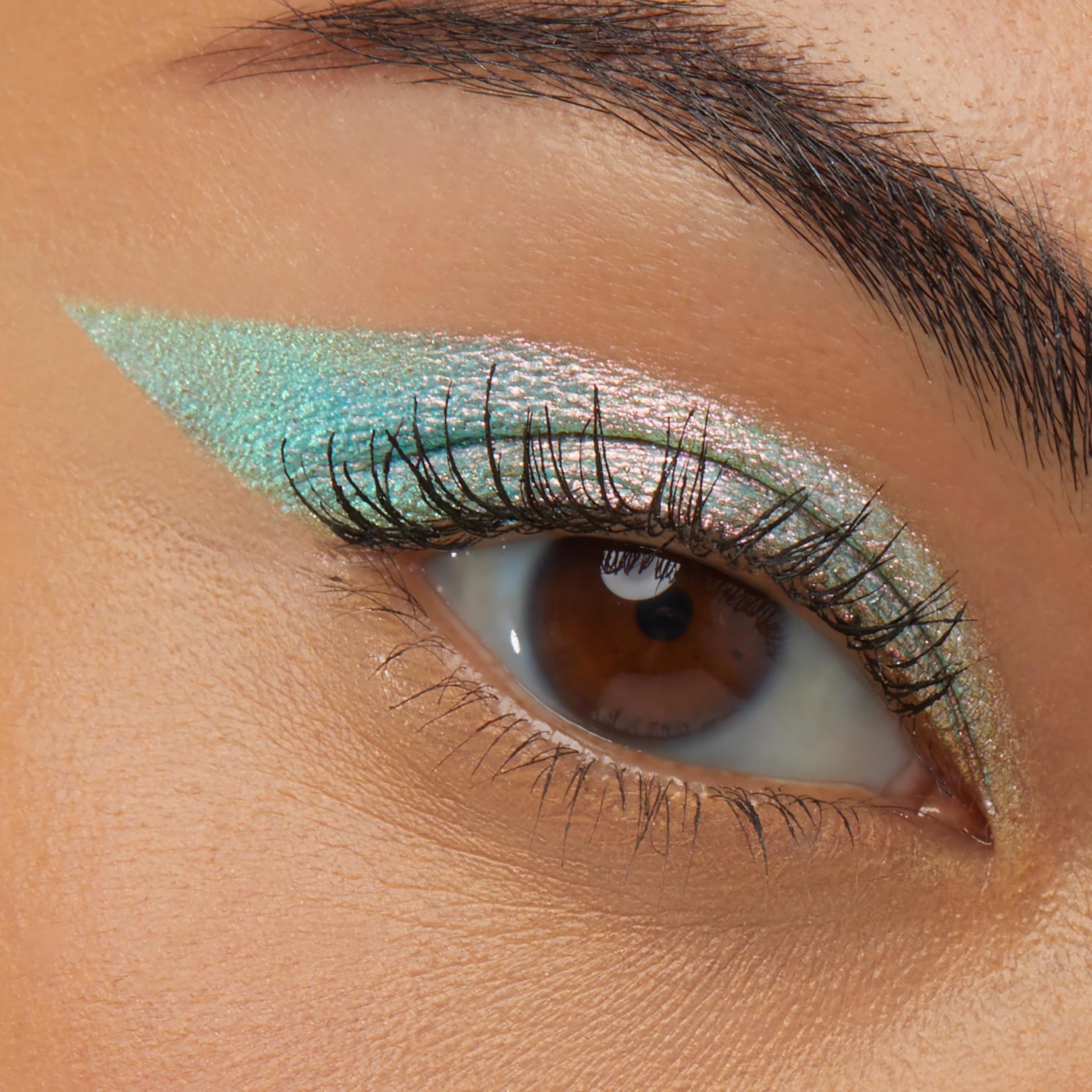 ColourPop ColourPop Shadow Stix - Multichrome Cream Eyeshadow Stick with Long-Lasting Color - Multi-Use Cream Makeup with a Built-In Sharpener & Precise Tip for Easy Application - Game Over (0.05 oz) in use