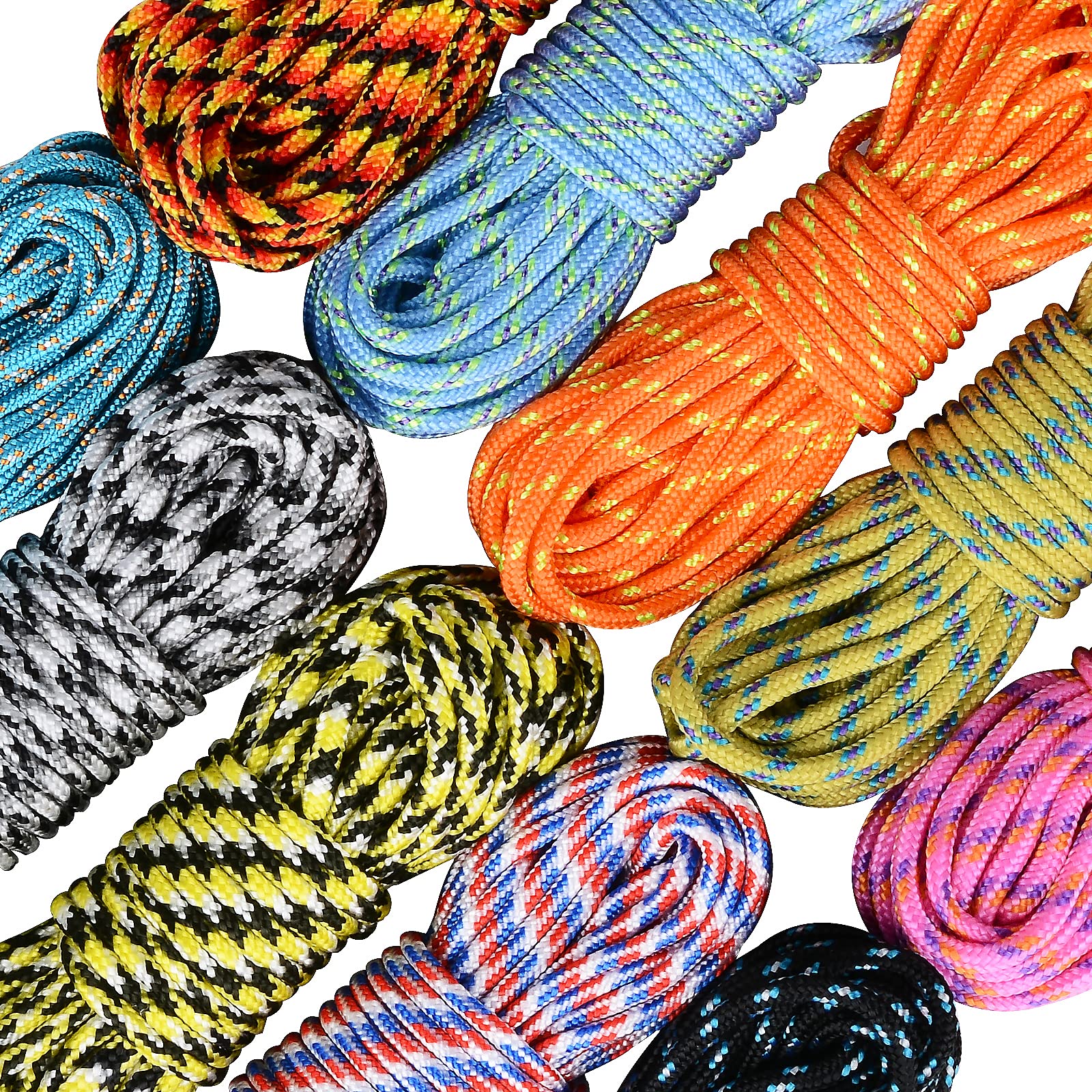 Paracord Bracelets 10-Color Paracord Bracelet Making Kit 20ft
