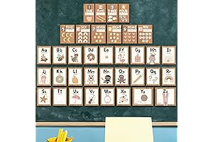 Boho-Themed Alphabet Line for Classroom Walls: Empowering Education with Enchanting Decor