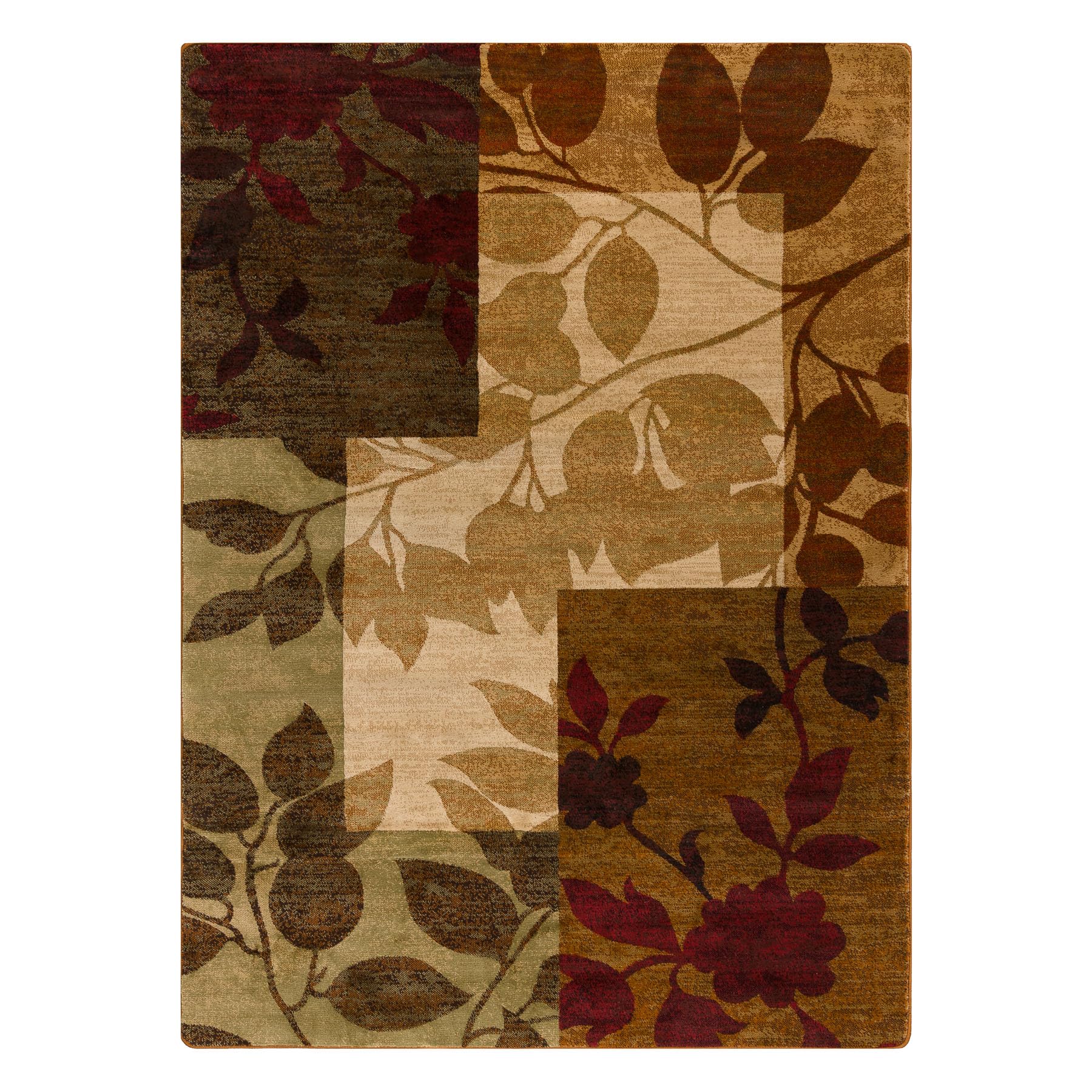 rugsx Tapis Classique Royal - Tapis Doux pour Salon, Chambre et Couloir, Beige/Vert 100x200 cm