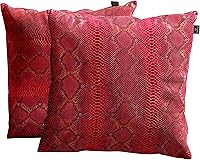 Vista 42 de Funda de almohada de piel de cordero – Funda decorativa para cojín de sofá – Fundas para sala de estar y dormitorio, 14 x 14 pulgadas, color beige