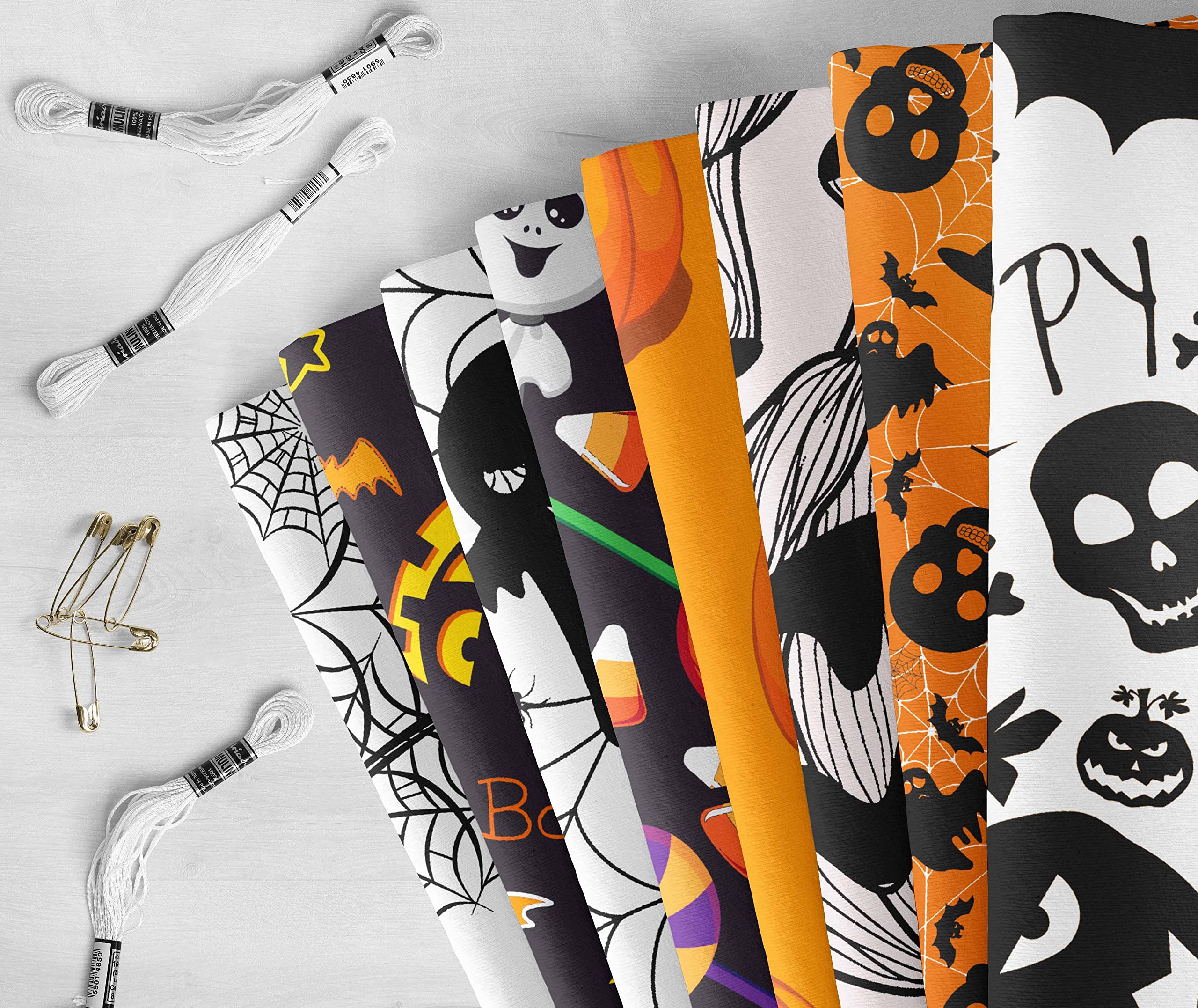 Soimoi 8 Paquets De Graisse Pc, Texture Floral Print 18 "X 22