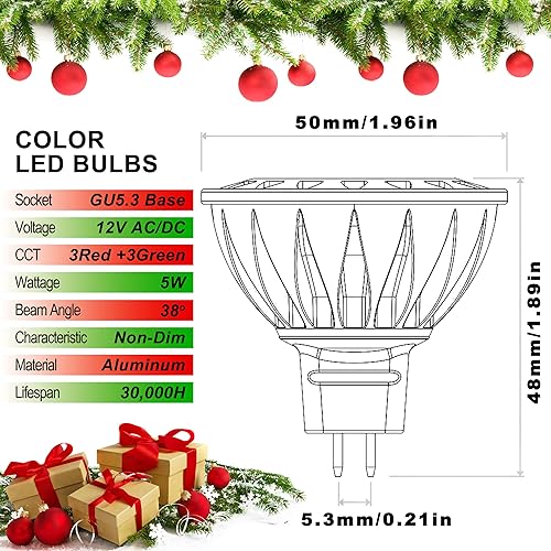 Miniatura 9 de ALIDE Bombillas LED MR11 GU4 de 6000 K, luz diurna blanca brillante fría de 3 W, reemplazo equivalente a halógeno de 20 W, 35 W, equivalente a