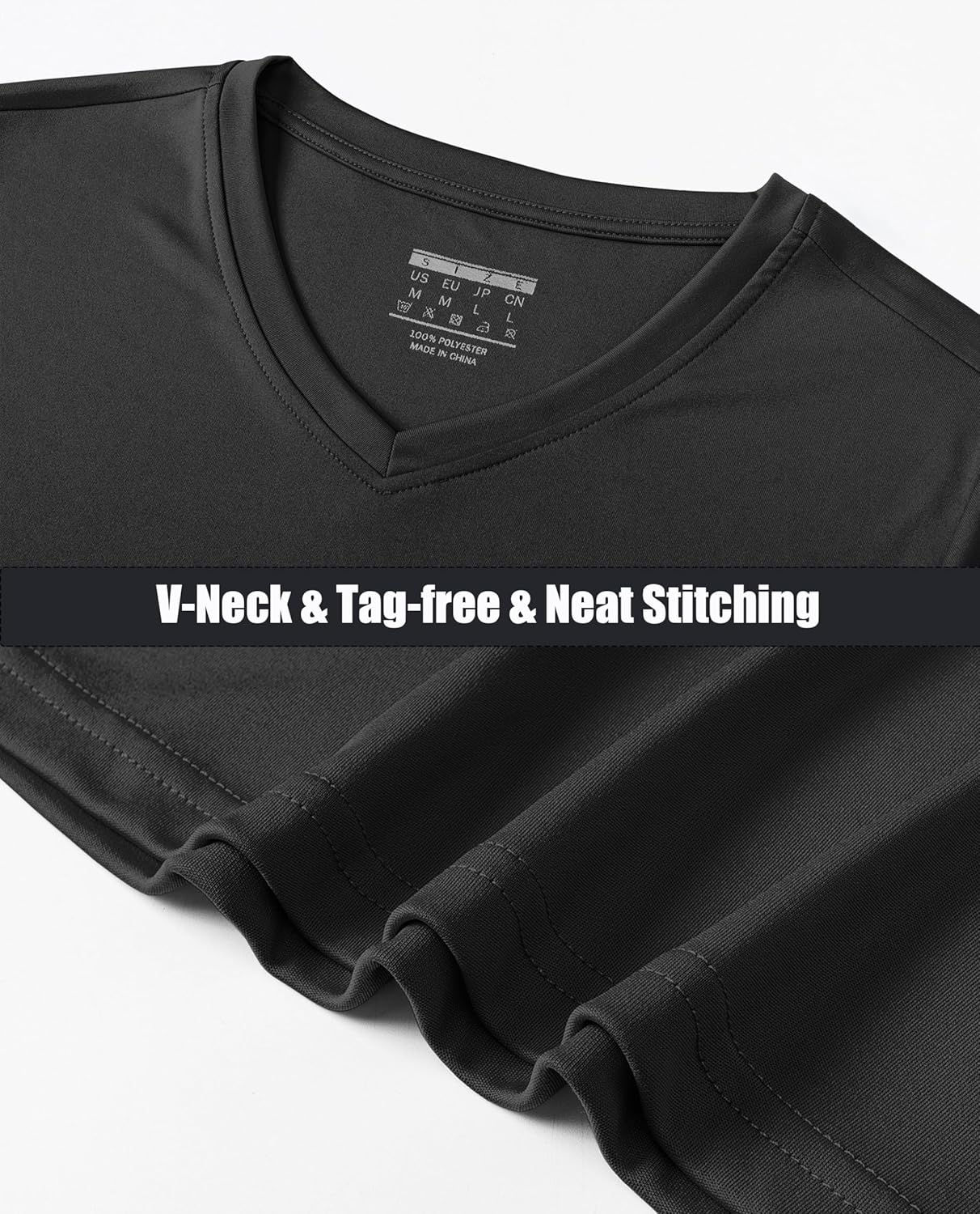 MAGCOMSEN SPF Shirts for Women Long Sleeve Workout Tops V-Neck UPF 50+ UV Sun Shirt Quick Dry Performance Tees Swim Tops - Image 7