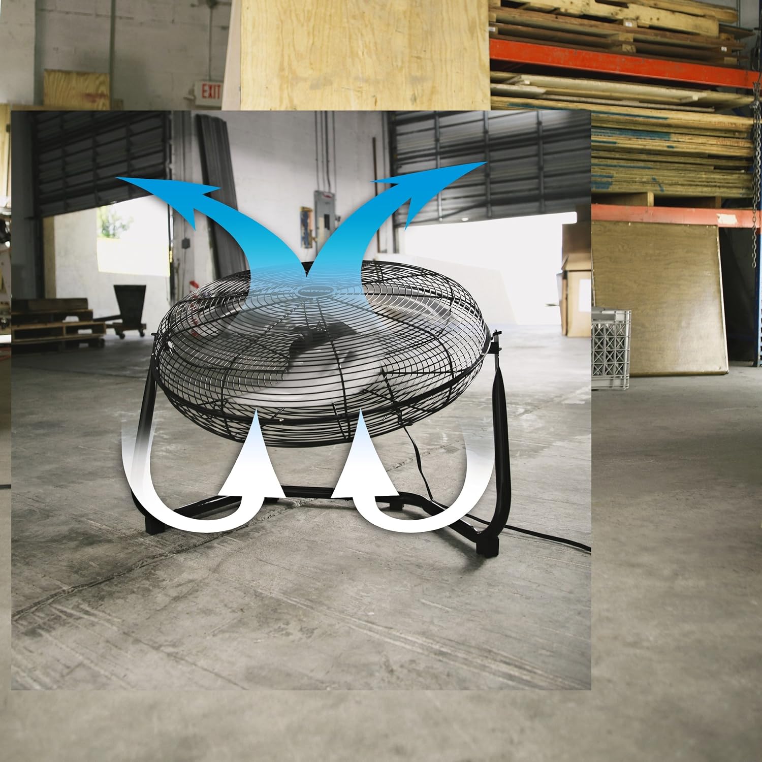 Patton High Velocity Fan side view