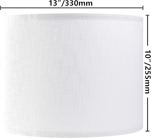 Miniatura 29 de GO&SO Juego de 2 pantallas de lámpara de terciopelo azul oscuro, tamaño mediano de 13 pulgadas superior x 13 pulgadas inferior x 10 pulgadas de alto