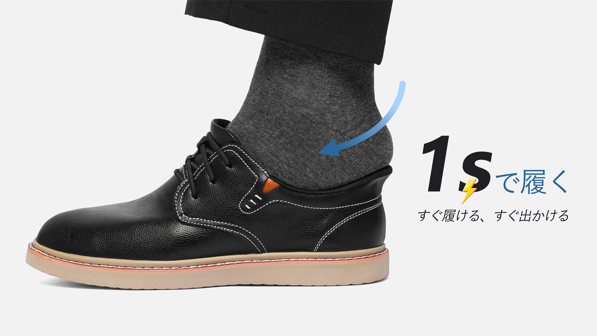 Amazon | [SLIPZEN] スリッポン 靴 メンズ 革靴 ビジネスシューズ