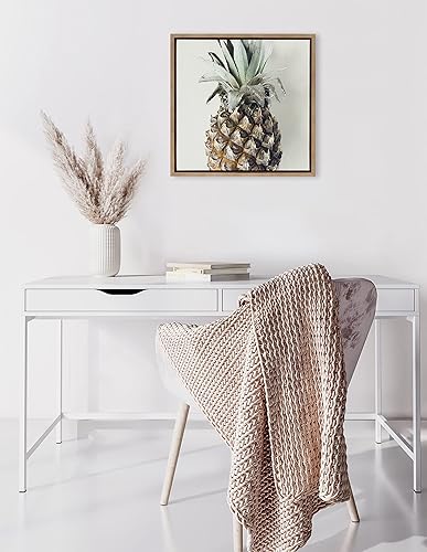 Miniatura 5 de Kate and Laurel Sylvie Solo Piña 24x24 Oro Lienzo decorativo para pared por F2 Images