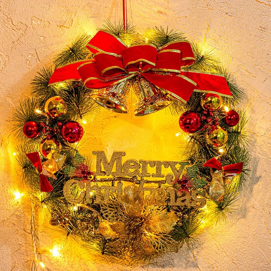 専用 クリスマスリース オーダー 4点 Amazon.co.jp: クリスマスリース 松の葉 デコレーション 花輪 A