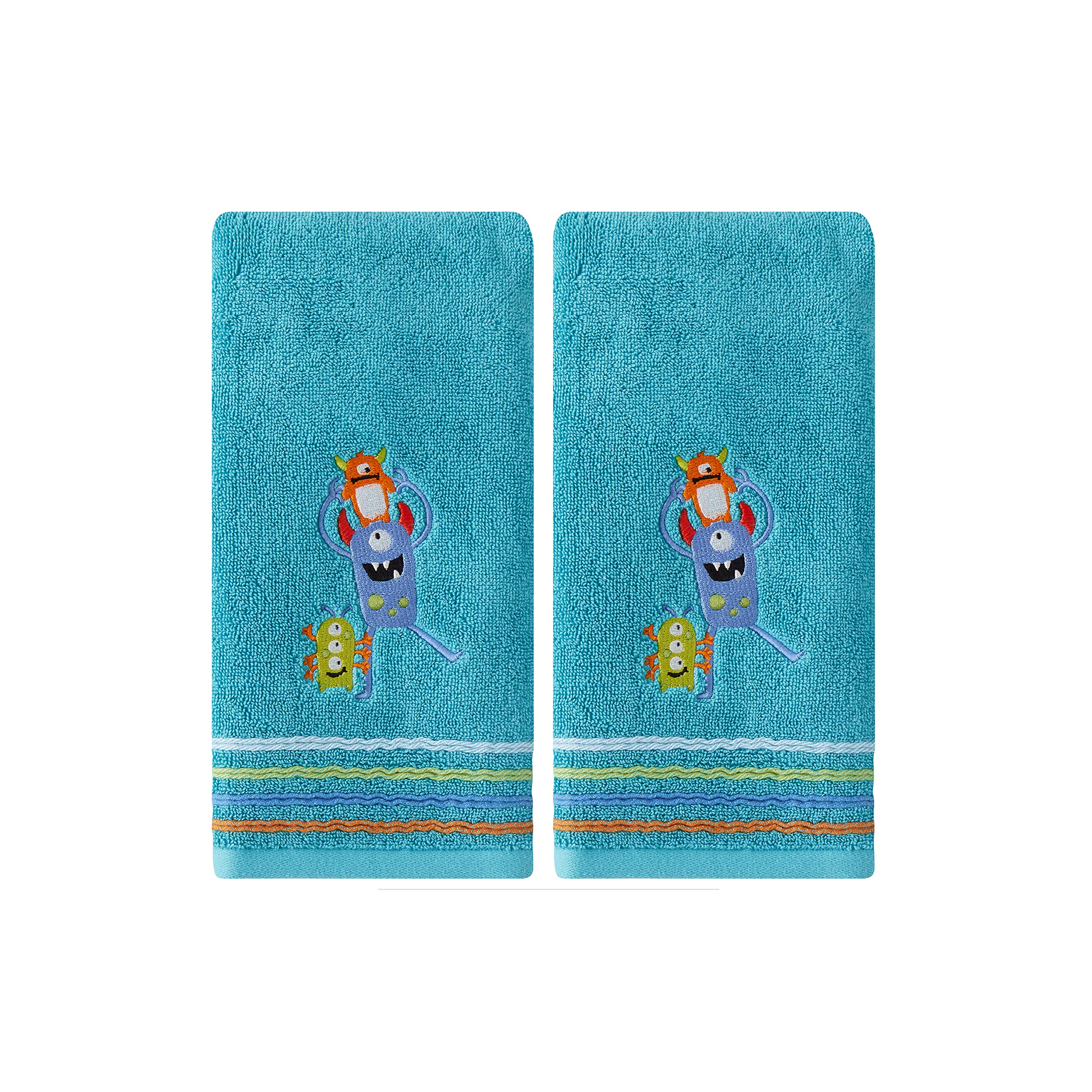 SKL Home Monsters Hand Towel, Jade Small