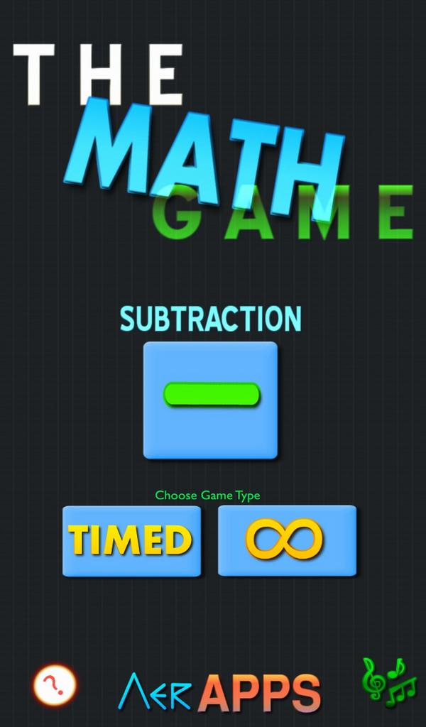 Do The Math Game The Math Game - Subtraction - App on Amazon Appstore
