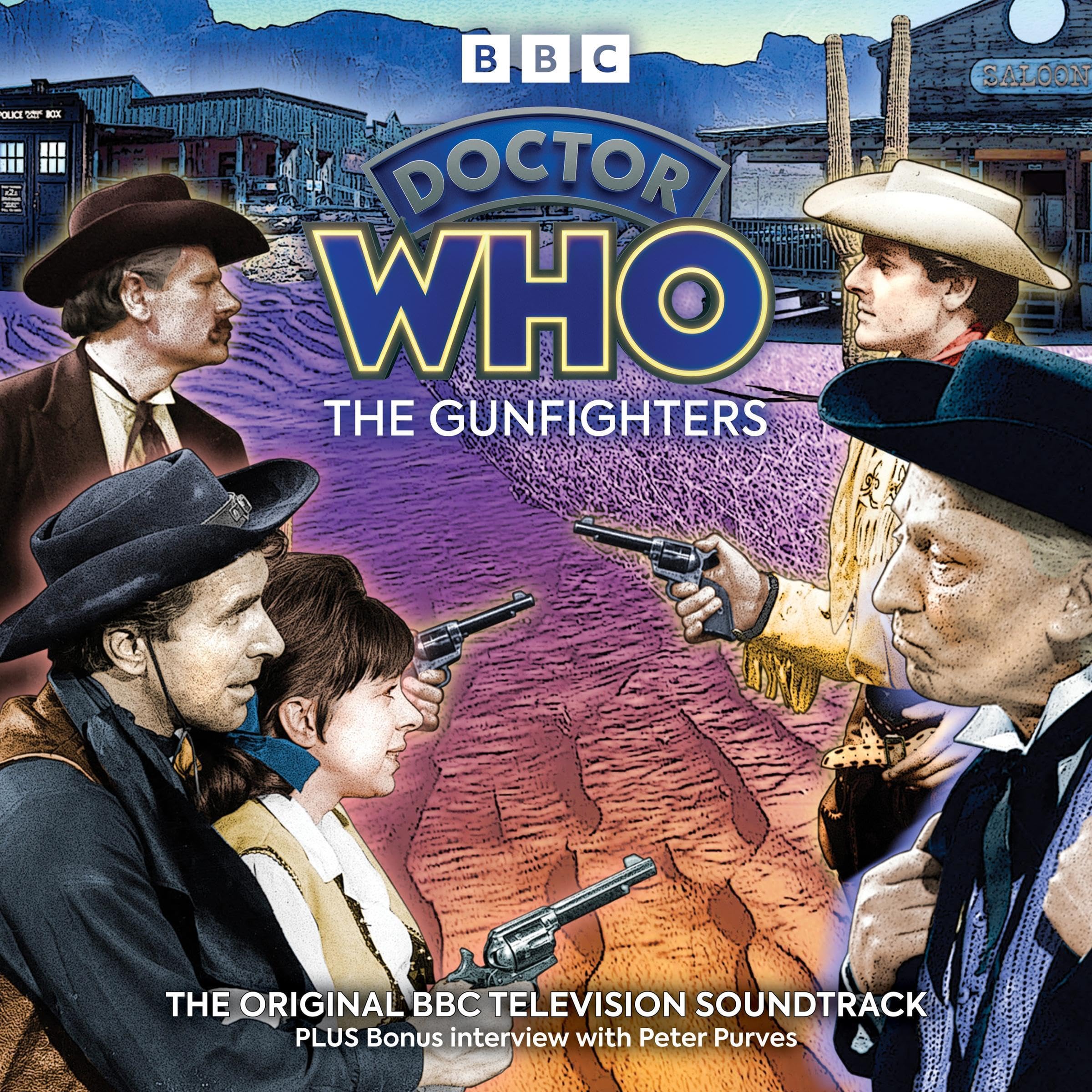 Cover art for Doctor Who: The Gunfighters