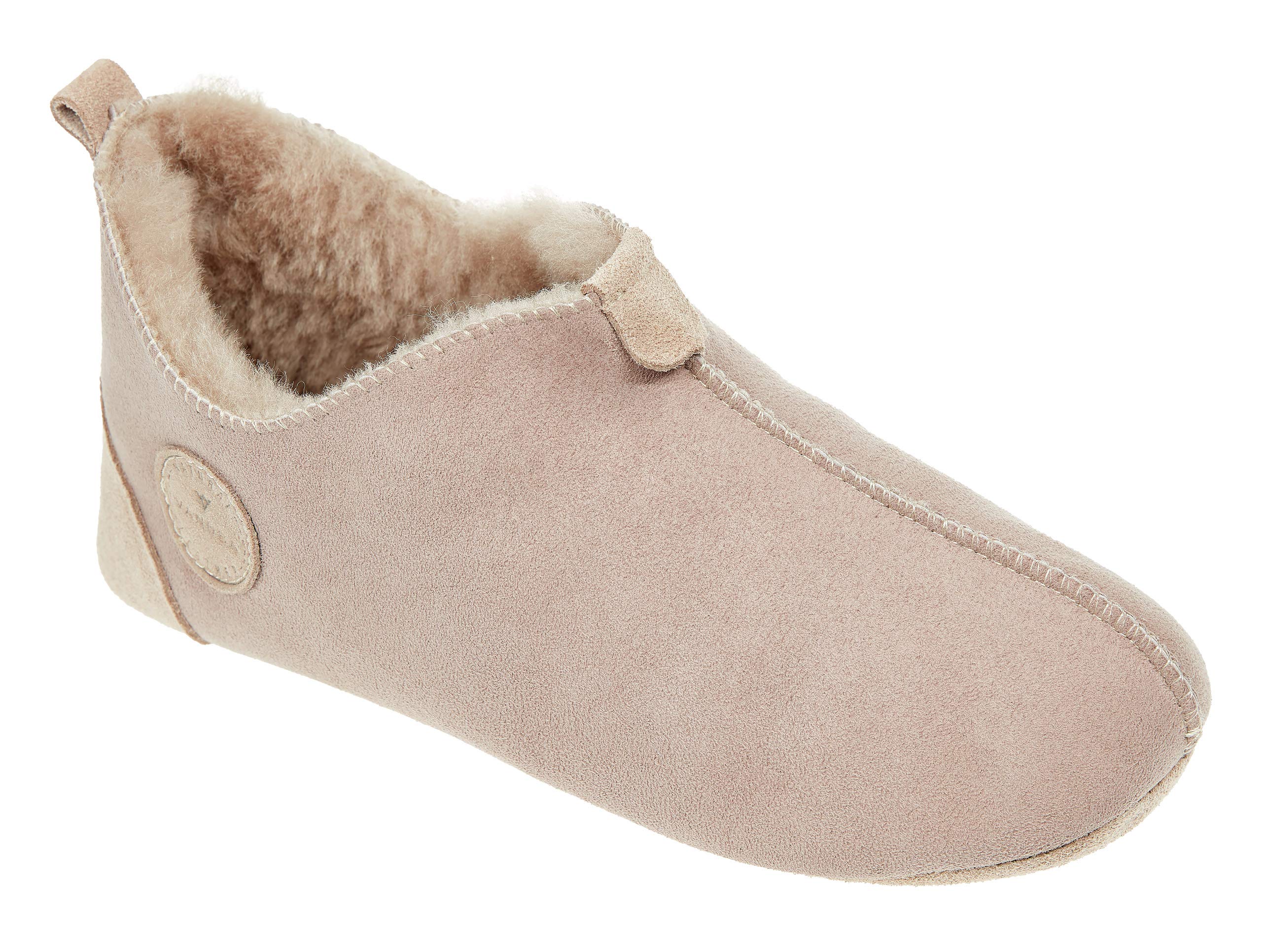 Vanuba Zapatillas de mujer tamaño Oxford. 36-42 | Pantuflas artesanales de piel de cordero natural