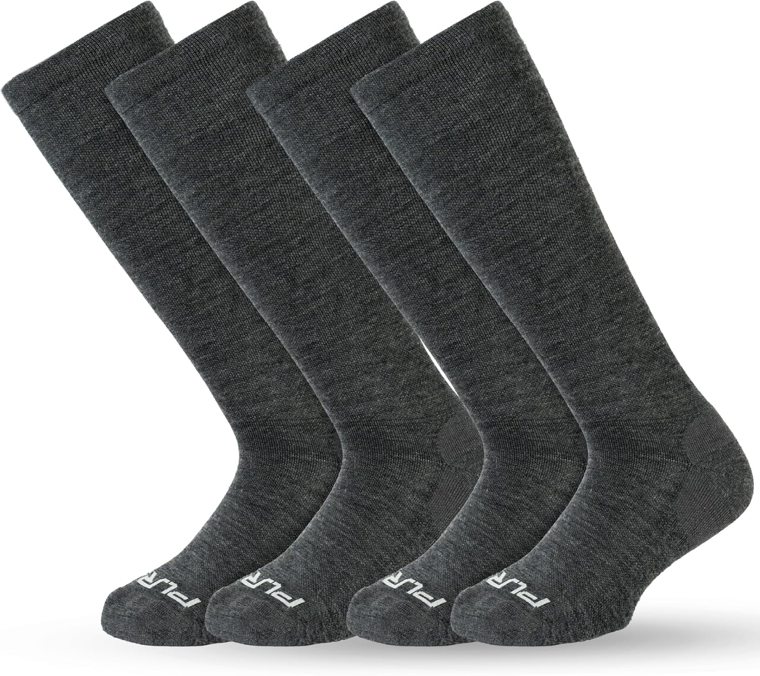Pure Athlete Alpaca Compression Socks – 15-20mmHg Support for Running, Hiking, Travel & Recovery for Men & Women - USA Made