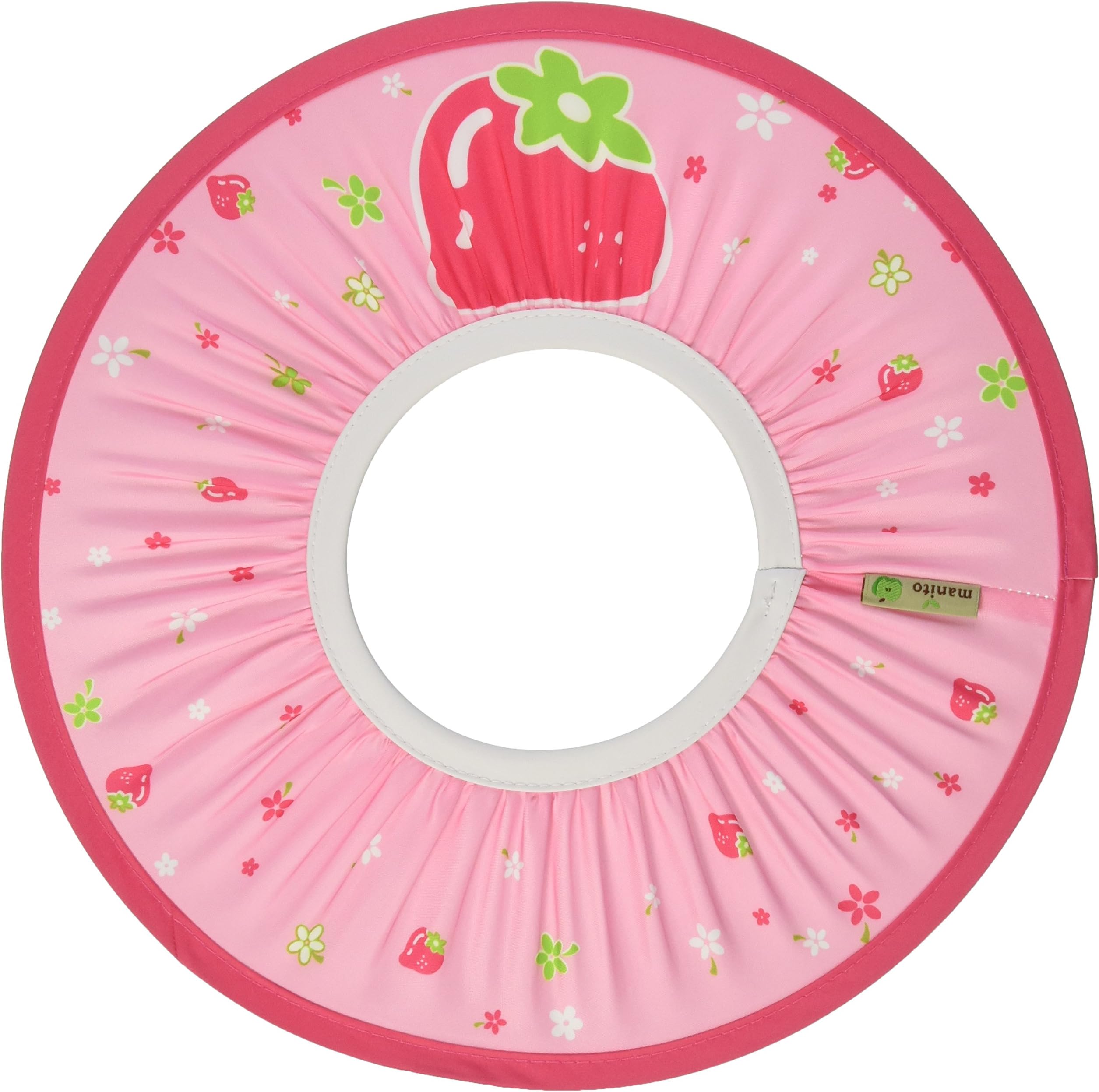 Manito Baby Shampoo Shower Hat/Cap/Visor/Shield (Strawberry/Pink)