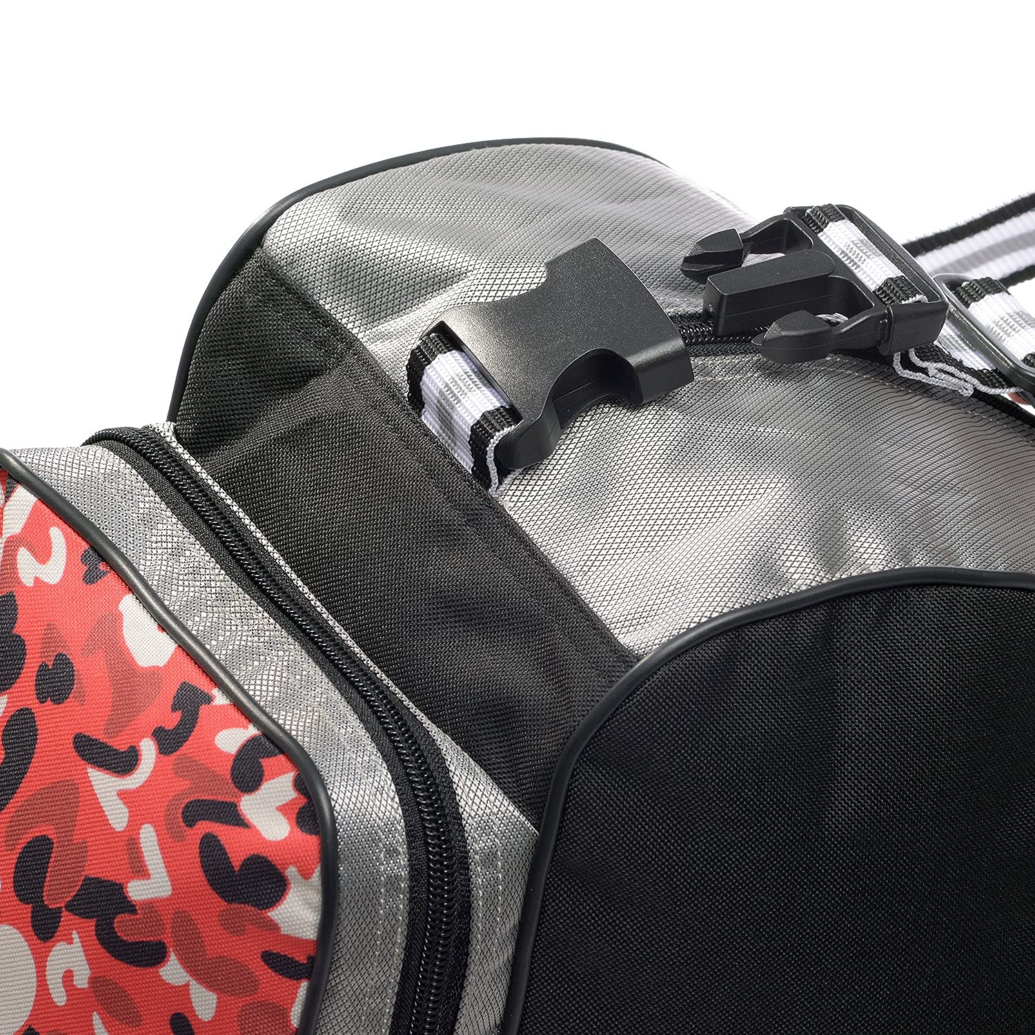 Sherwood - Skateboard Code Series I Schlittschuhtasche mit Henkeln I Eishockey-Bag mit Reisverschluss & Praktischen Fächern I INKL. Verstellbarem Trageriemen