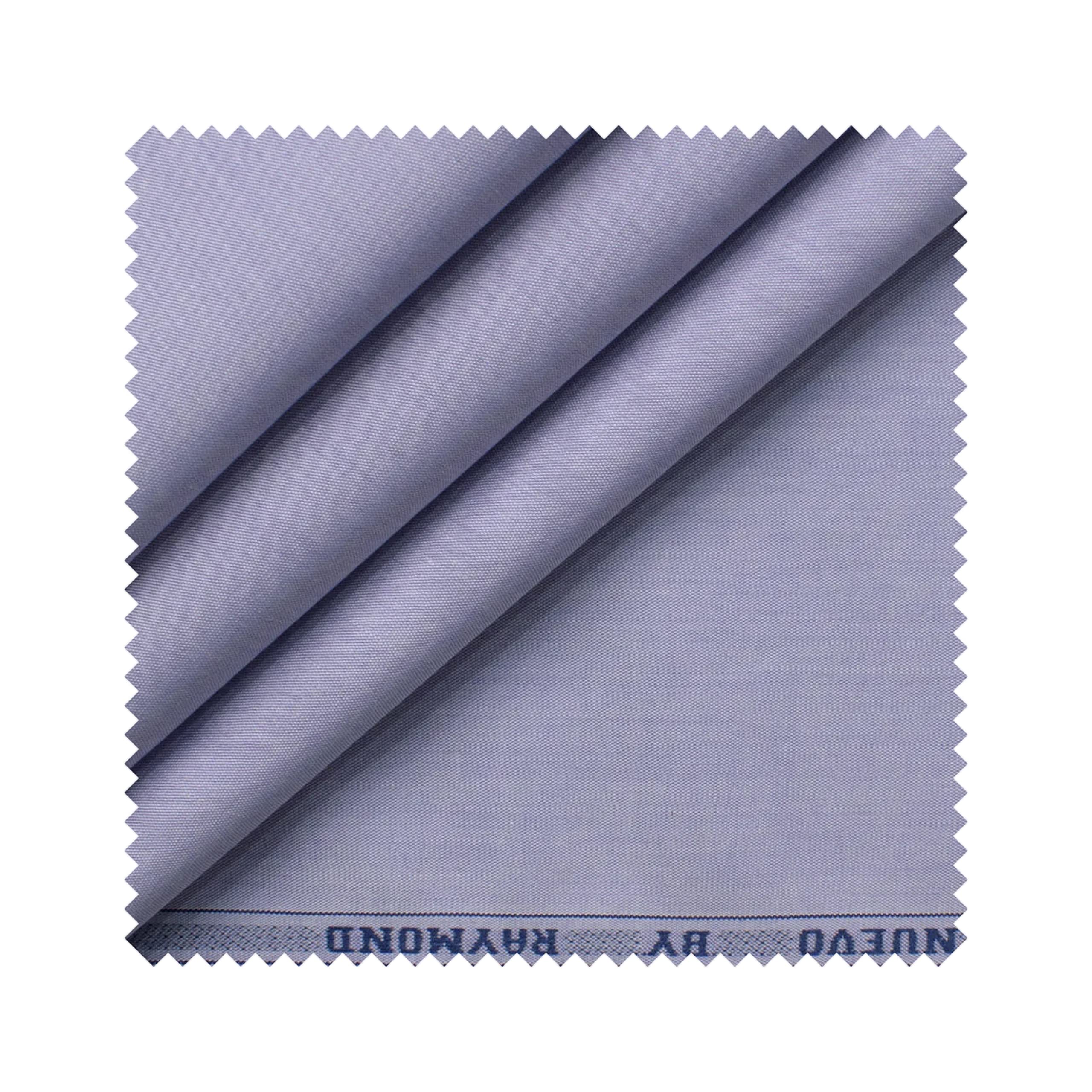 Raymond Fabrics 100% Cotton Solid Shirting Fabric (1.7 Meters, All Weather Fabric, Unstitched Premium Fabric) (Mauve)