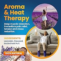 Vista 7 de Botines y calentadores de pies para microondas: calor penetrante profundo para aliviar la rigidez del pie, dolores musculares y articulaciones