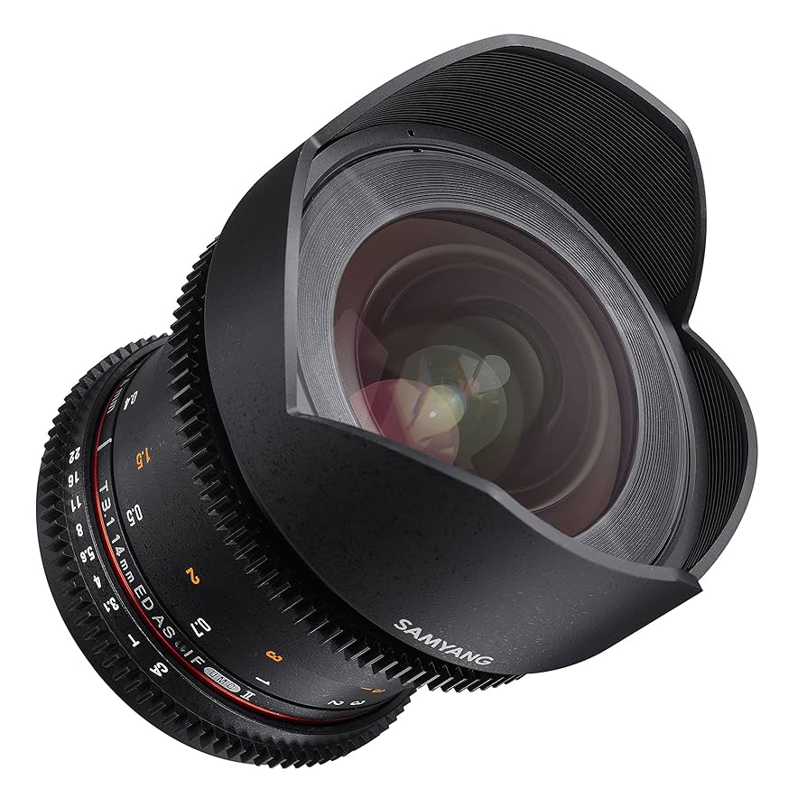 SAMYANG 14mm T3.1 UMC シネマレンズ　ニコンFマウント用 Amazon.com : Samyang SYDS14M-S VDSLR II A mount 14mm T3.1