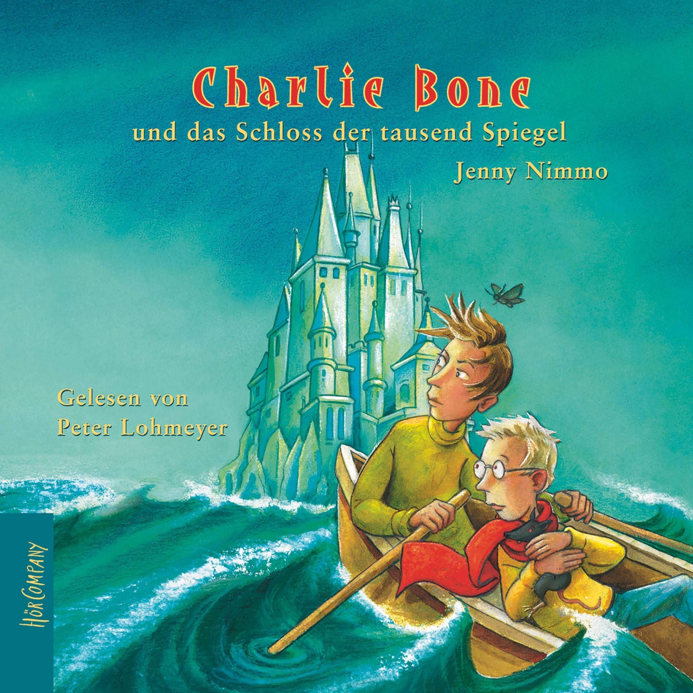 Cover art for Charlie Bone und das Schloss der tausend Spiegel