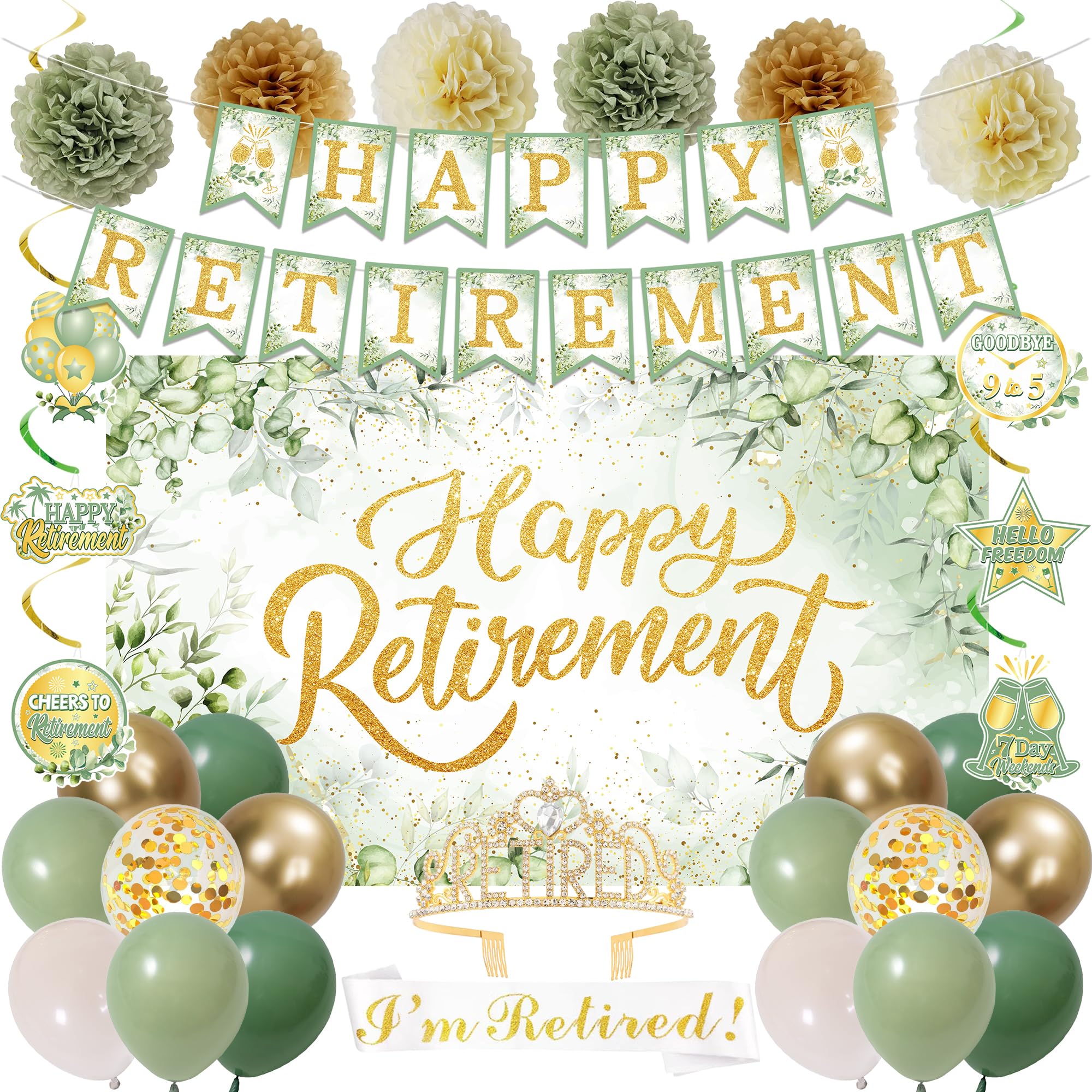 Photo 1 of Holkcog Green Retirement Party Decorations