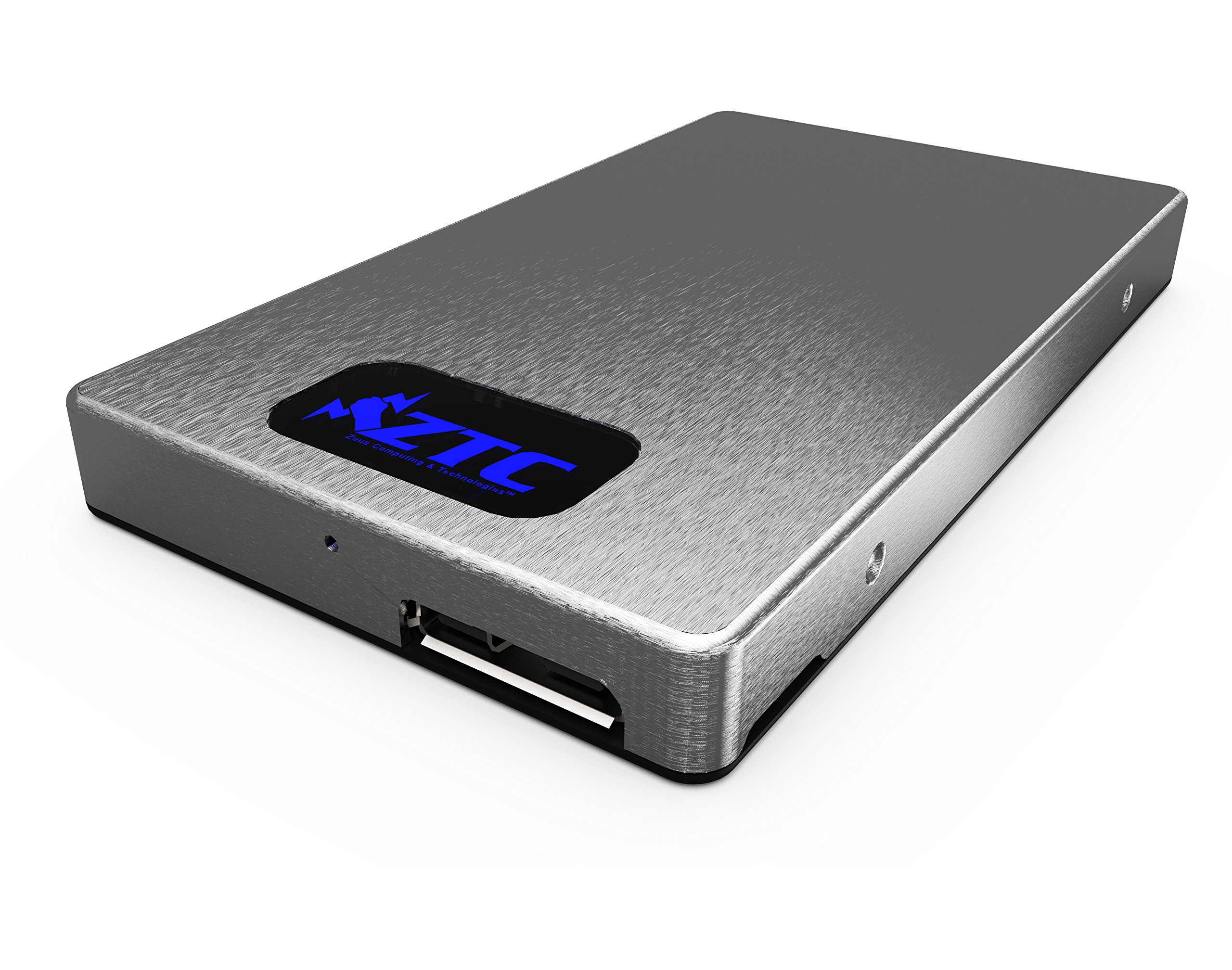 ZTC Sky Board mSATA to USB 3.0 SSD Enclosure Adapter Case. High Speed 6Gb/s Support UASP. Silver Model ZTC-EN00-S
