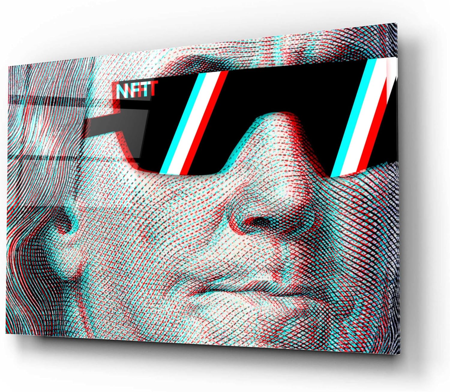 Epic Art 'NFT Degen' by Epic Portfolio, Acrylic Glass Wall Art, 24"x16"
