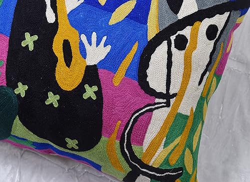 Miniatura 4 de Matisse Funda de almohada decorativa  Cojín moderno para silla  Almohadas modernas de granja  Almohada de flores para exteriores  Cojines de silla