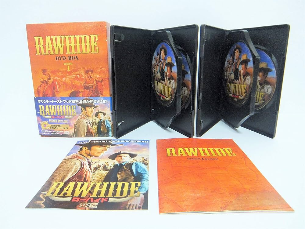 美品未使用特典付き‼️ローハイド シーズン1 DVD-BOX〈6枚組〉 美品未使用特典付き‼️ローハイド シーズン1 DVD-BOX〈6枚組〉