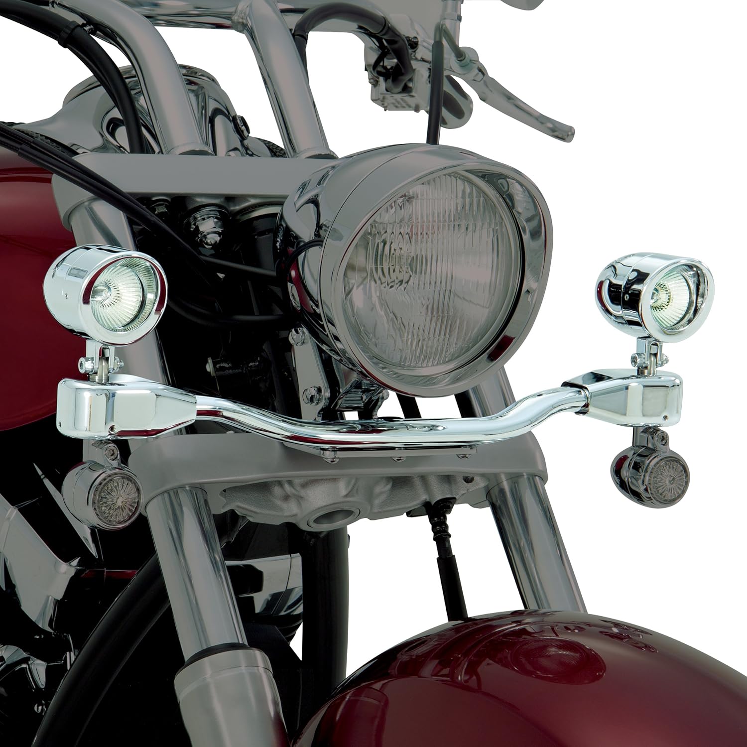 Show Chrome Accessories 55-363 Mini Elliptical Driving Light Bar Kit