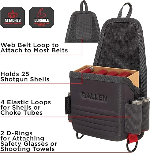 Vista 15 de Allen Company Competitor Shotgun Shell Bag - Sporting Shell Bag for Clay, Trap or Skeet Shooting