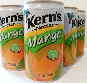 Kerns Nectar Mango 6 pk of 5.5 Oz Pack of 2