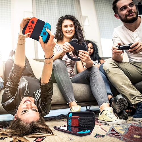 Miniatura 4 de Advanctech Nintendo Switch Racing Steering Wheels Grip for Joy-Con Controllers, Set of 2