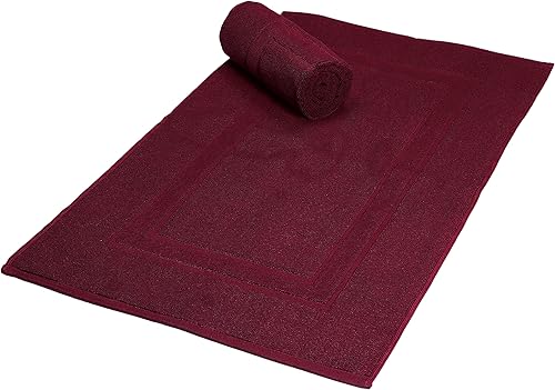 Belizzi Home Juego de 2 tapetes de baño de lujo de 20 x 32 pulgadas, 100% algodón hilado en anillo, calidad prémium de hotel y spa, 800 GSM,